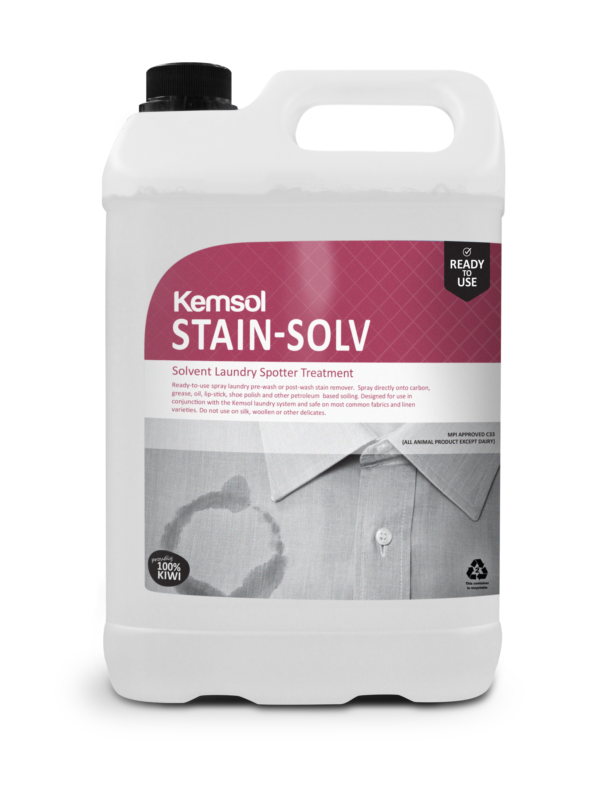 Kemsol Stain-Solv Solvent Laundry Spotter Treatment