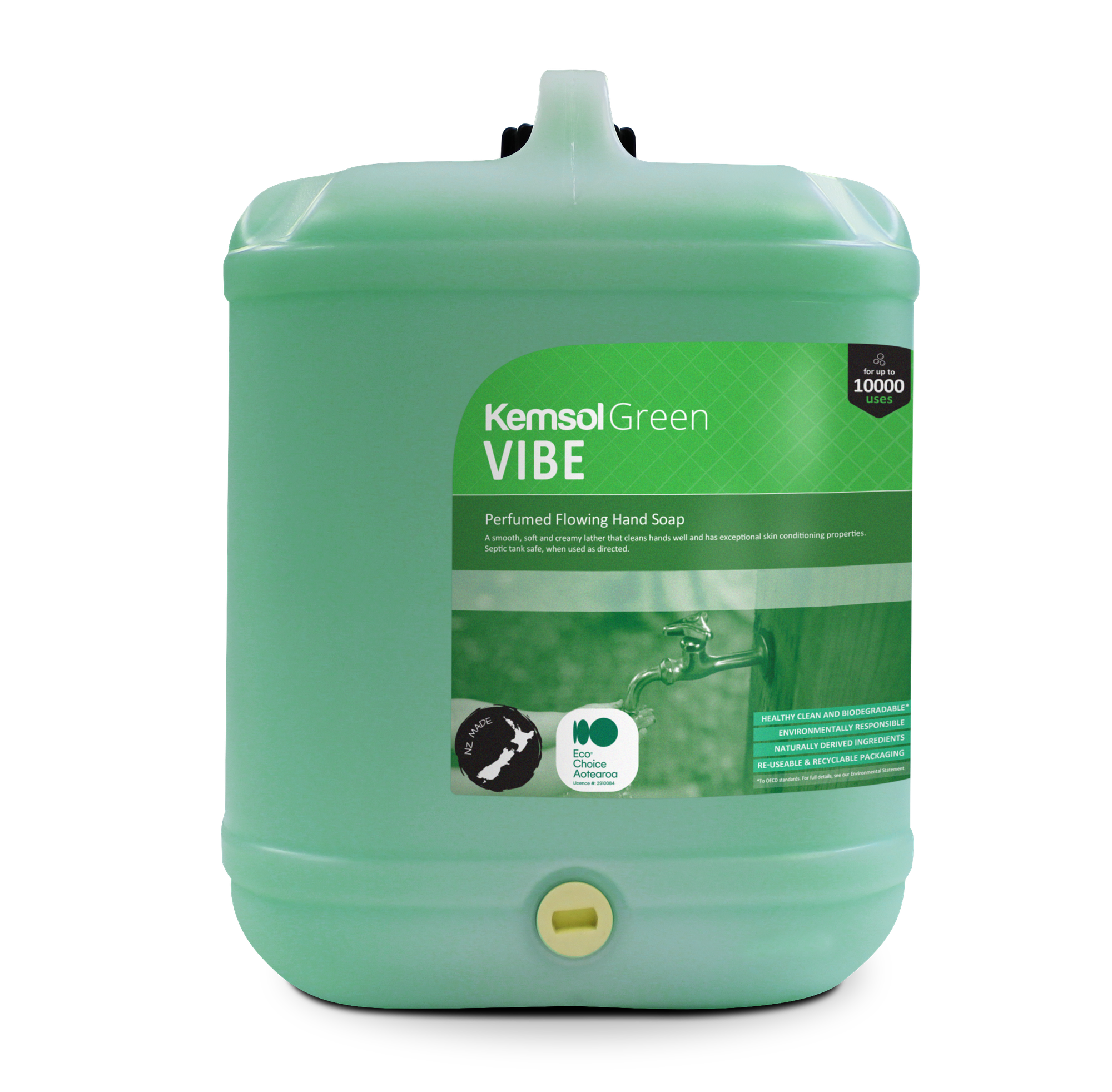 Kemsol Green Vibe Perfumed Flowing Hand Soap
