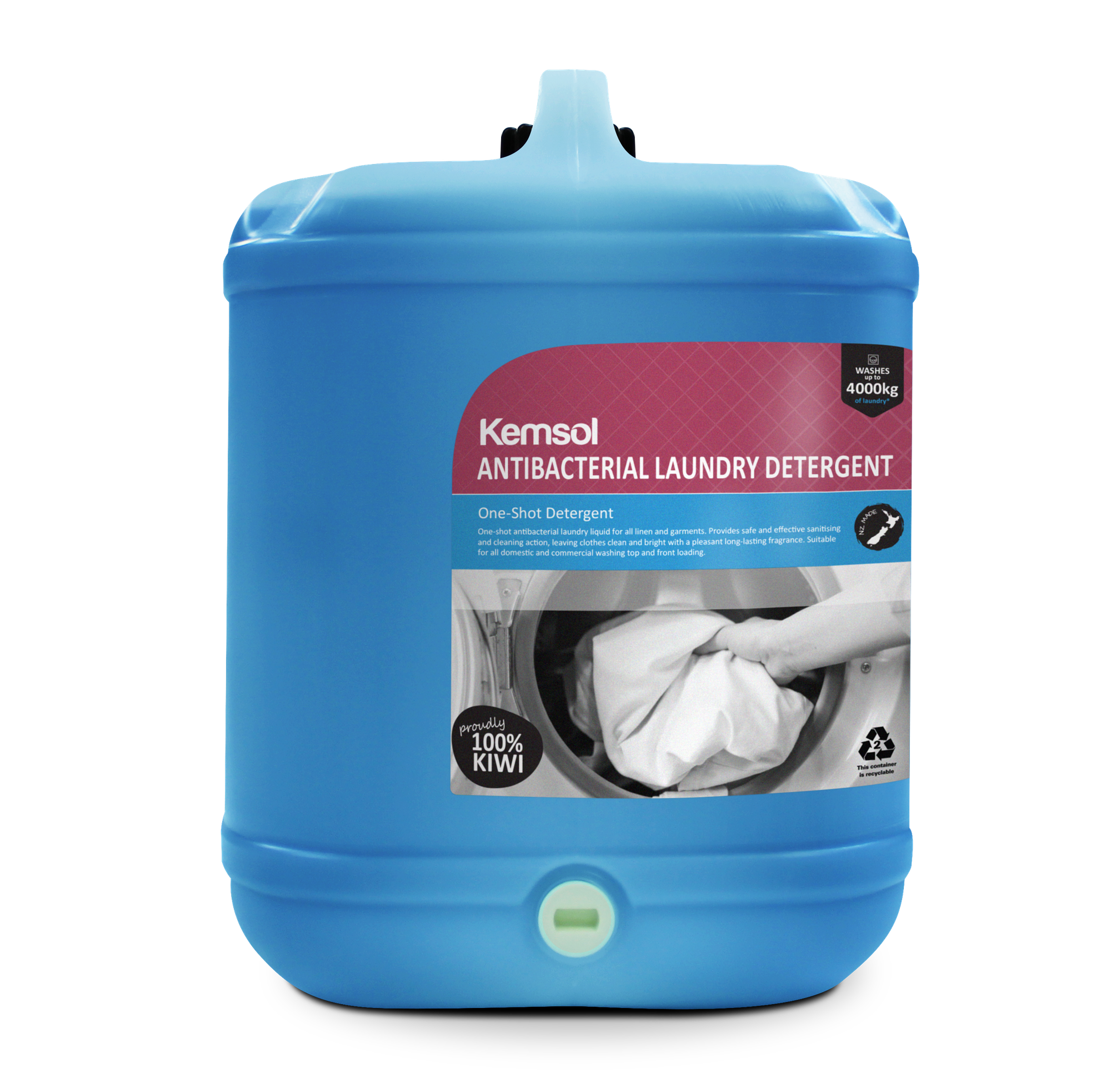 Kemsol Antibacterial Laundry Detergent One-Shot Detergent
