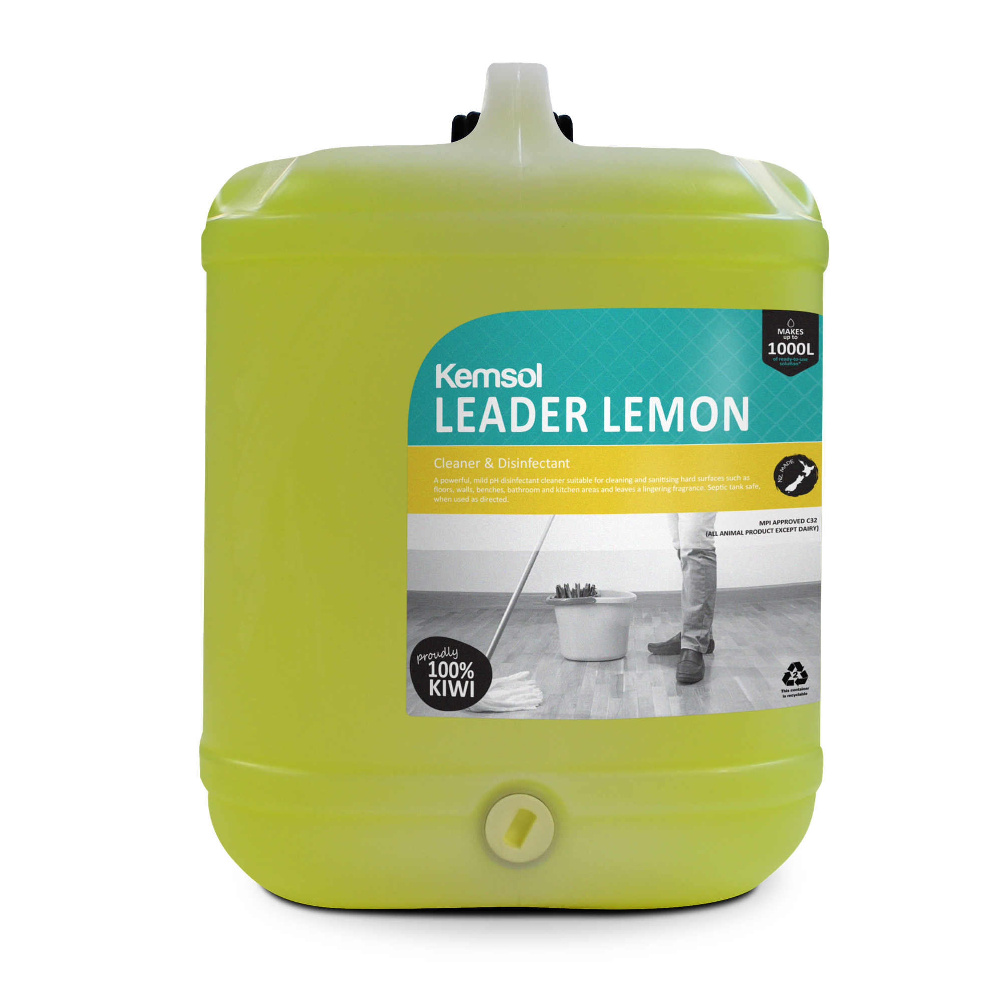 Kemsol Leader Lemon Cleaner Disinfectant