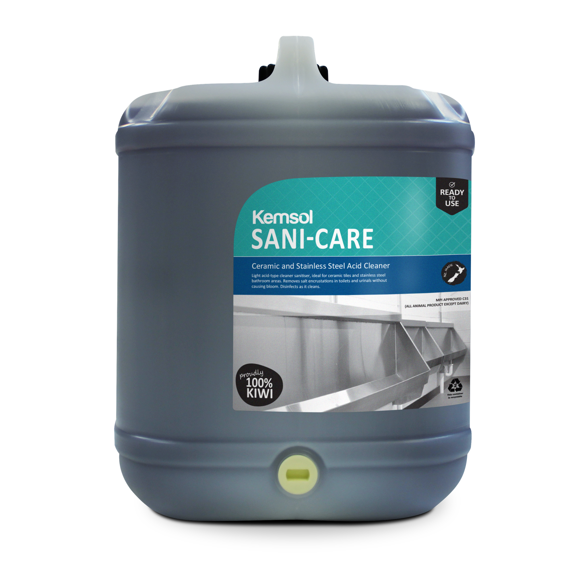 Kemsol Sani-Care Ceramic and Stainless Steel Acid Cleaner