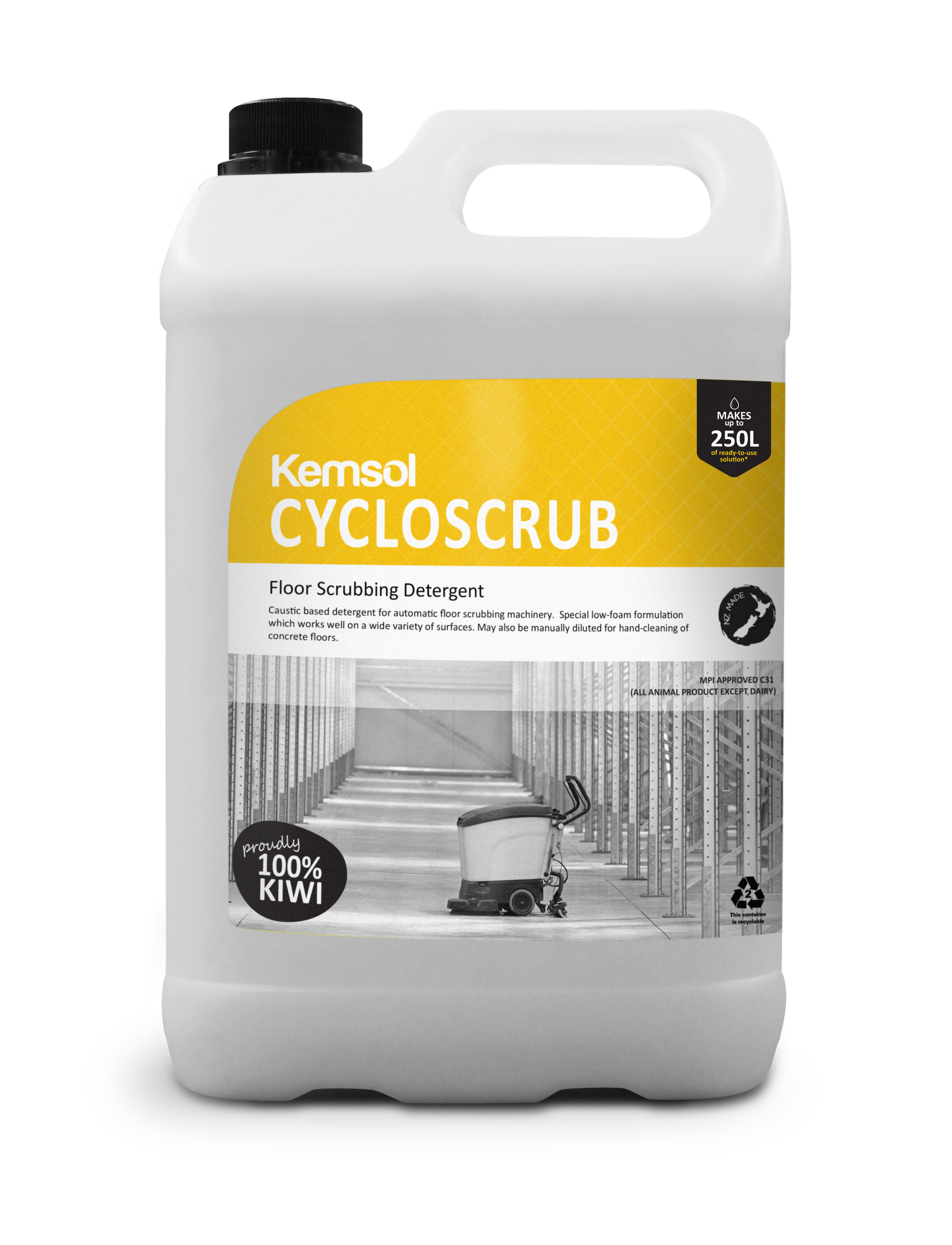 Kemsol Cycloscrub Floor Scrubbing Detergent