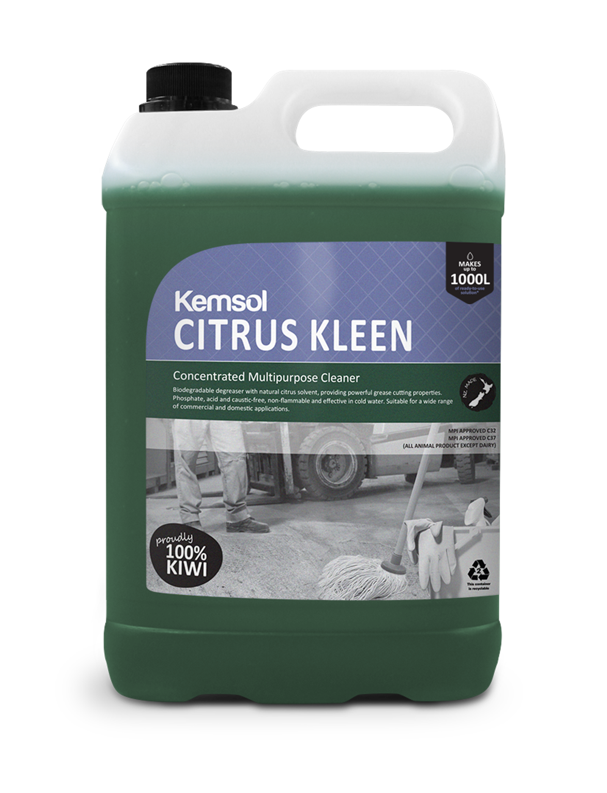 Kemsol Citrus Kleen Concentrated Multipurpose Cleaner