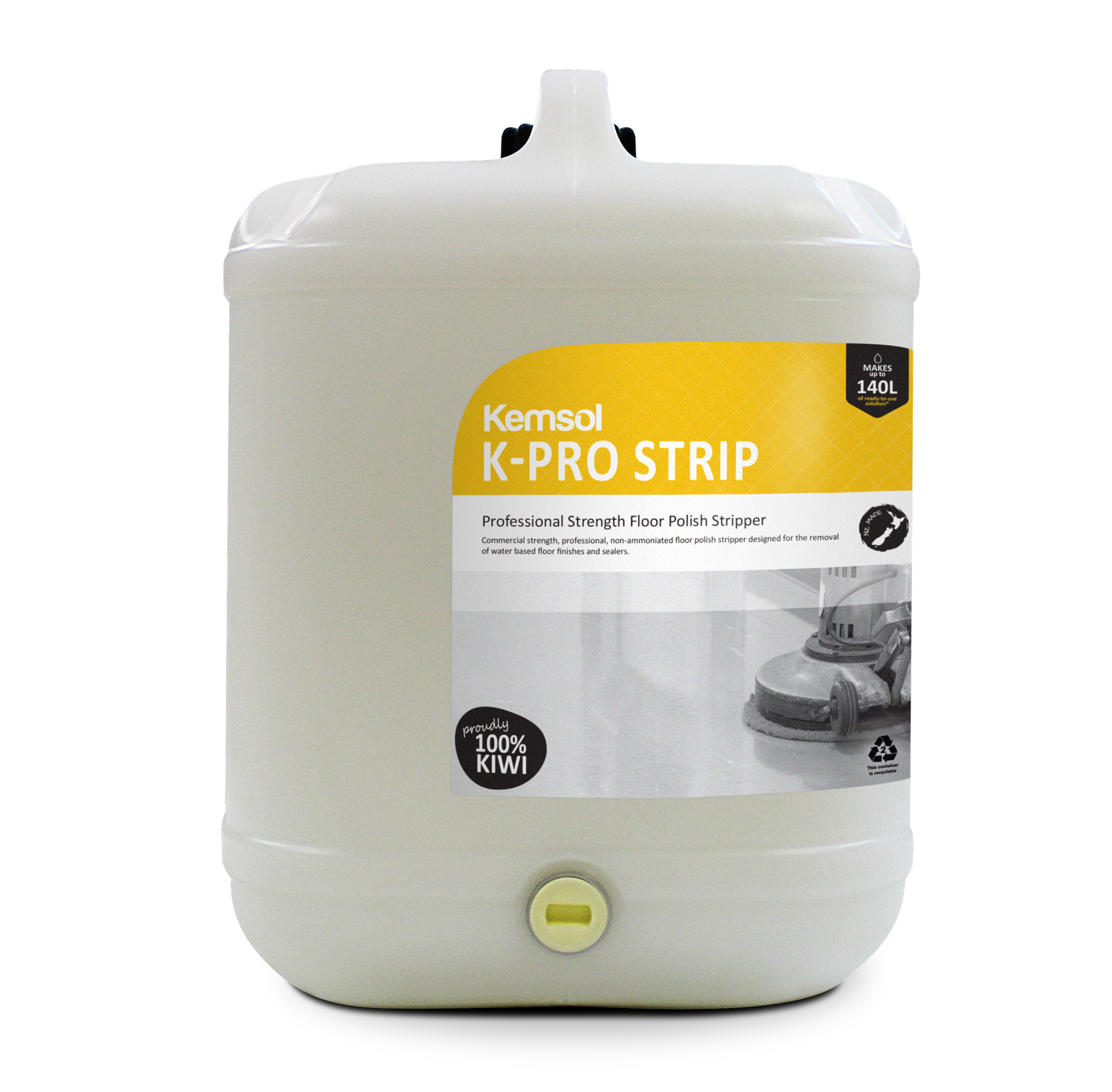 Kemsol K-Pro Strip Professional Strength Floor Polish Stripper