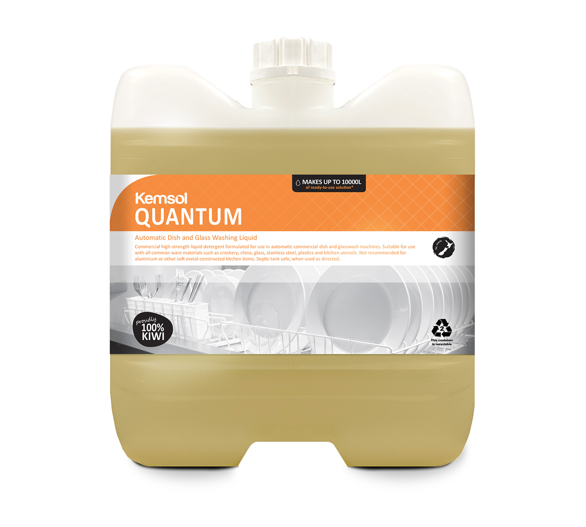 Kemsol Quantum Automatic Dish and Glass Washing Liquid