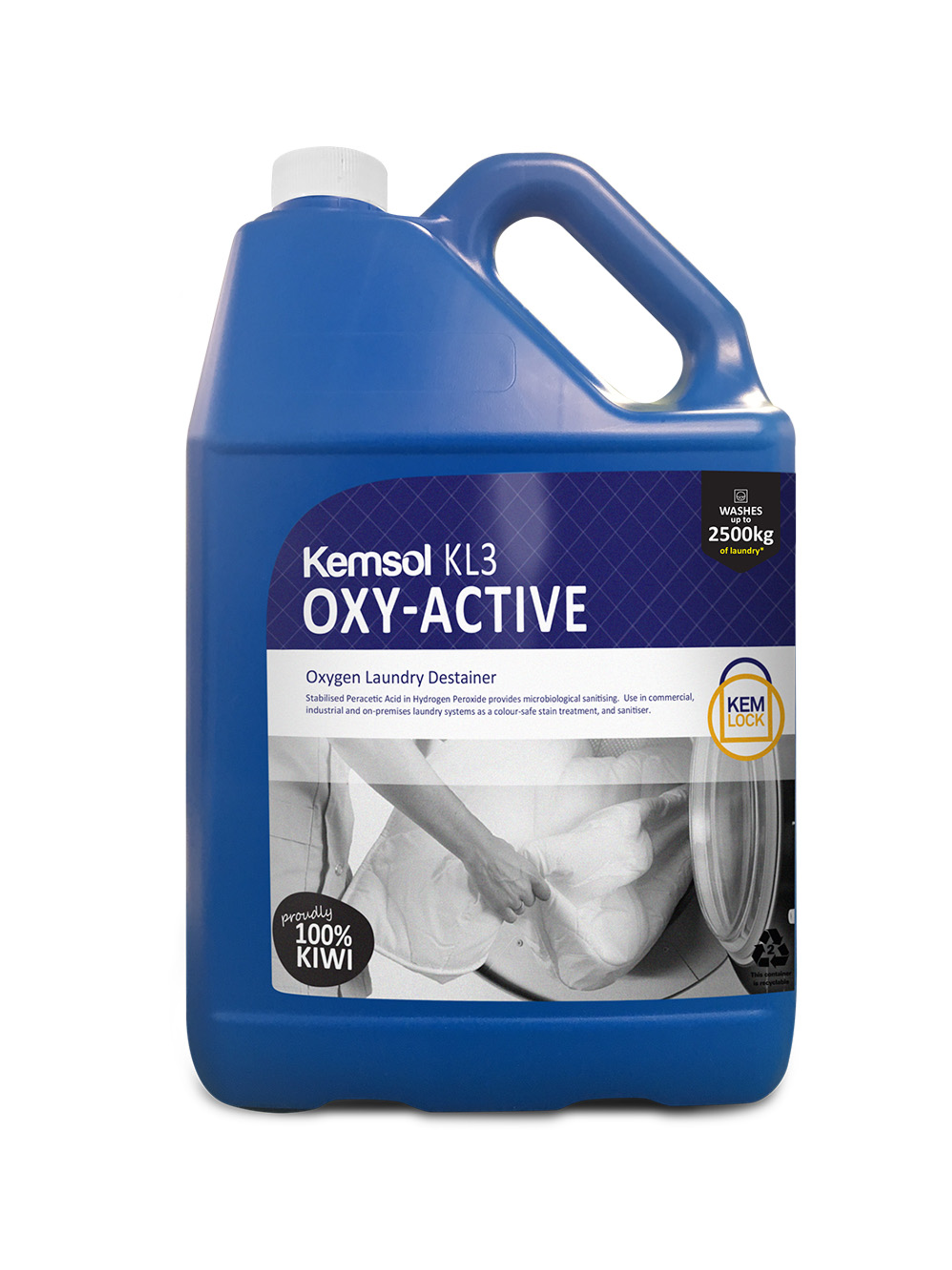 Kemsol KL3 Oxy-Active Oxygen Laundry Destainer 5L