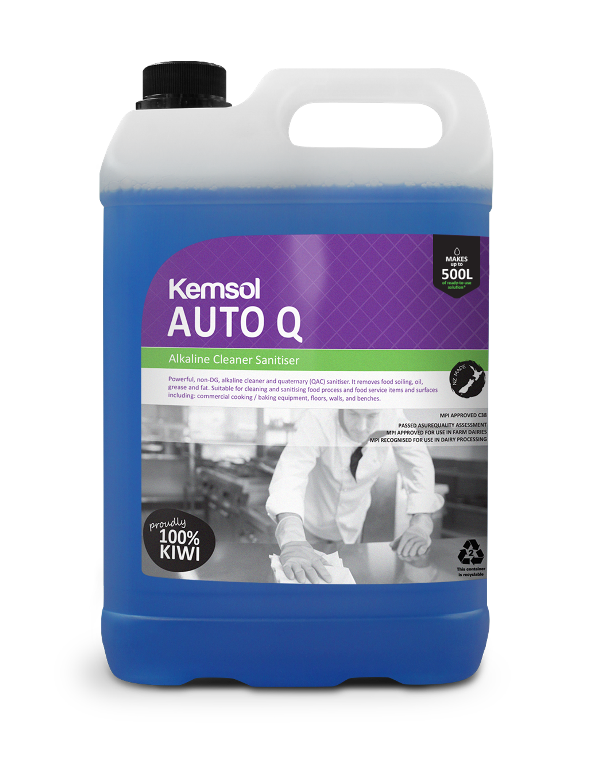 Kemsol Auto-Q Quat-Detergent/Sanitiser