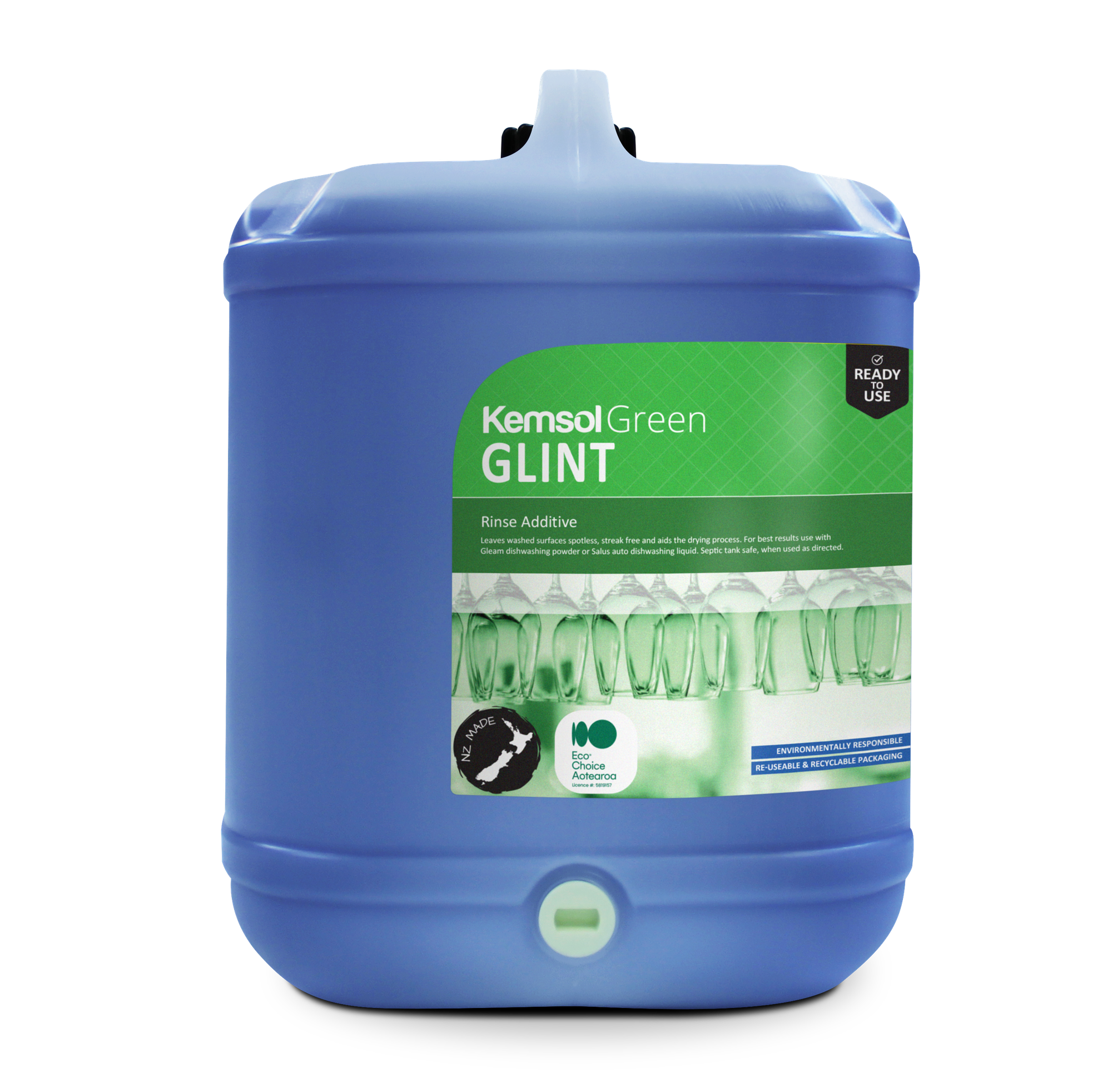 Kemsol Green Glint Rinse Additive