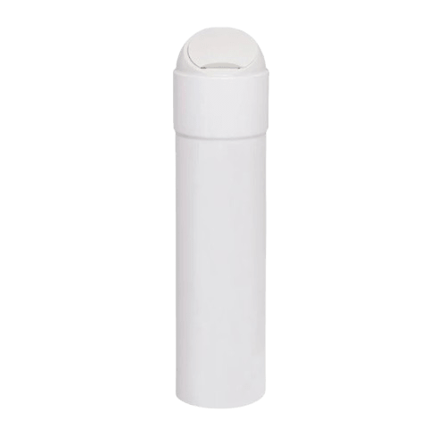 White Sanitary Bio Bin Base with Wall Mount.13 Litre - NZ Packaging