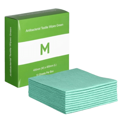 Wiping Cloth 40cm X 40cm Colour Tex Sorb-X Green - NZ Packaging