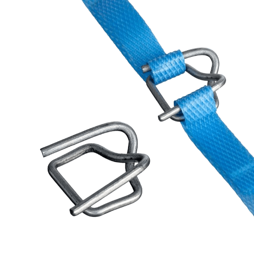Wire Buckles Light Duty - Silver, 12mm, 2.5 Gauge (2000) - NZ Packaging