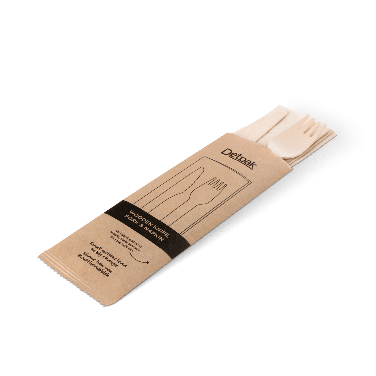 Wooden Cutlery Pack - NZ Packaging