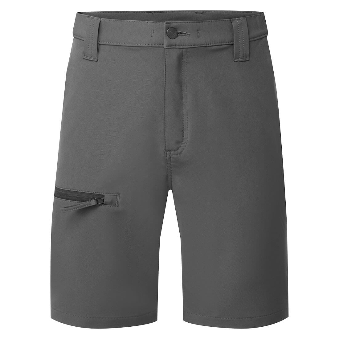 WX2 Eco Stretch Shorts, Metal Grey - NZ Packaging
