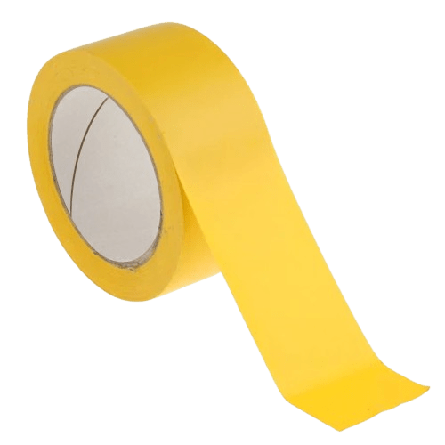Yellow Floor Marking Tape, 48mm x 30m - NZ Packaging