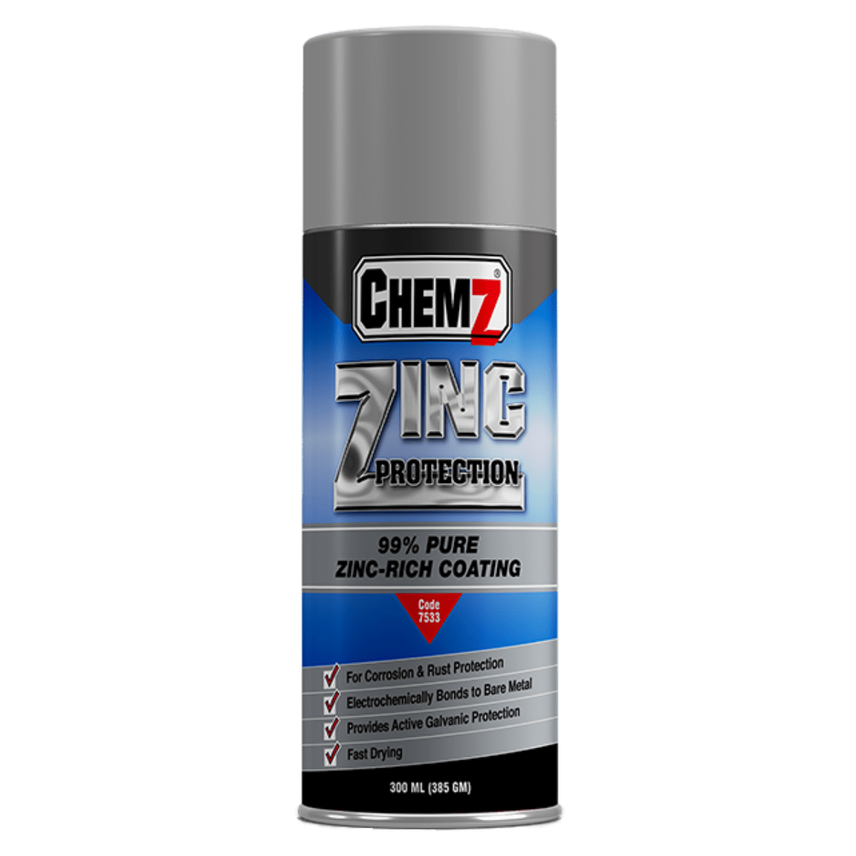 Zinc Spray Can, 99% - NZ Packaging